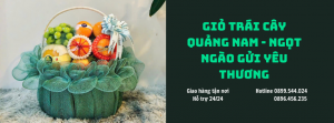 Giỏ Trái Cây Quảng Nam-Ngọt Ngào Gửi Yêu Thương